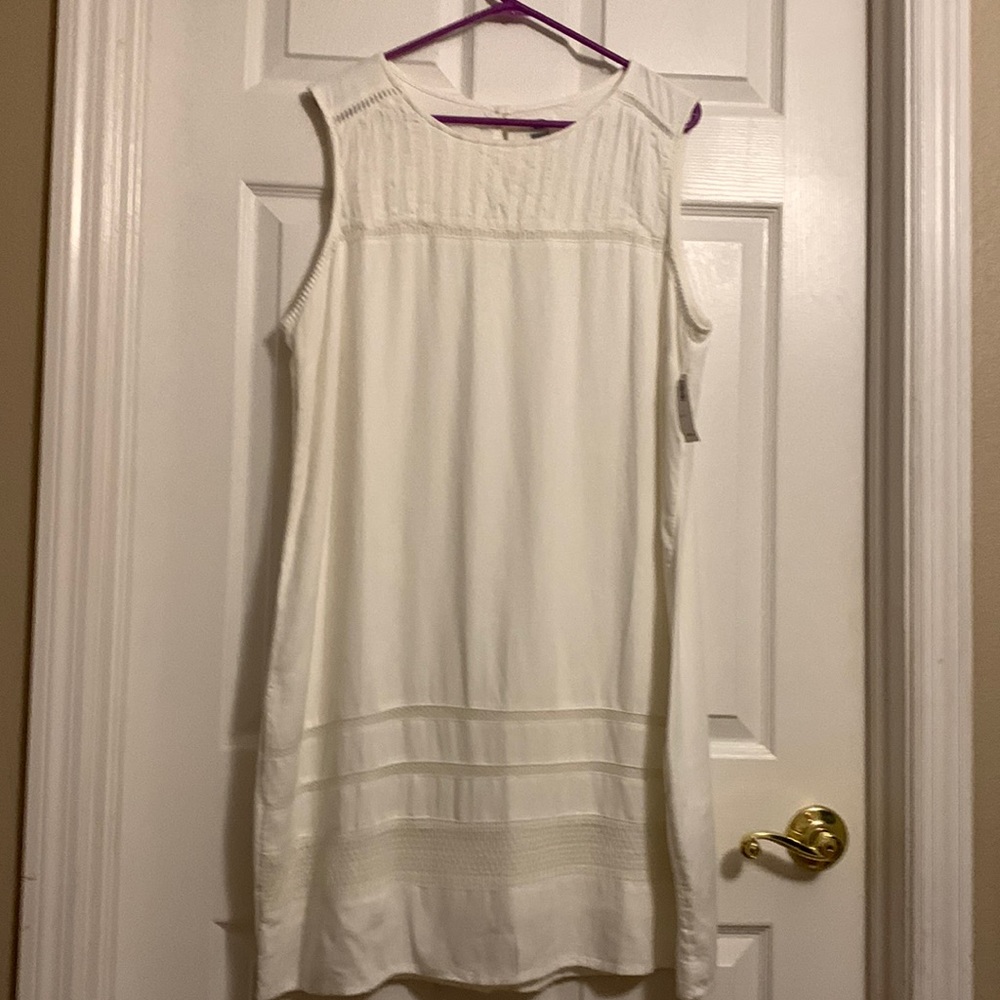 Linen Sleeveless Dress, size XL